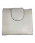 BVLGARI (ブルガリ) 2つ折り財布 アイボリー：4500円