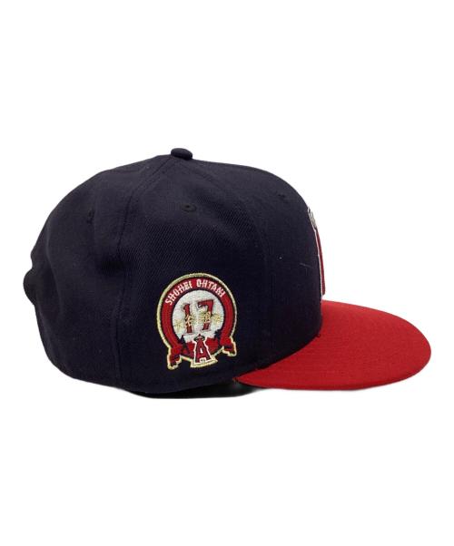 New Era（ニューエラ）New Era (ニューエラ) キャップ ネイビー×レッドの古着・服飾アイテム