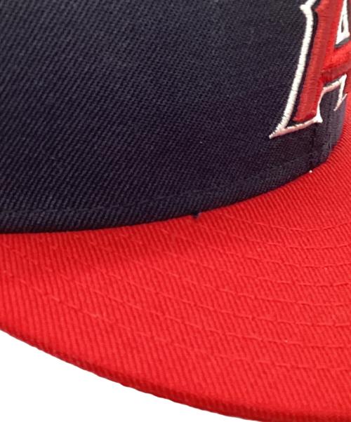 New Era（ニューエラ）New Era (ニューエラ) キャップ ネイビー×レッドの古着・服飾アイテム