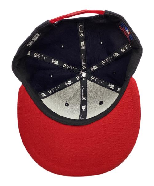 New Era（ニューエラ）New Era (ニューエラ) キャップ ネイビー×レッドの古着・服飾アイテム