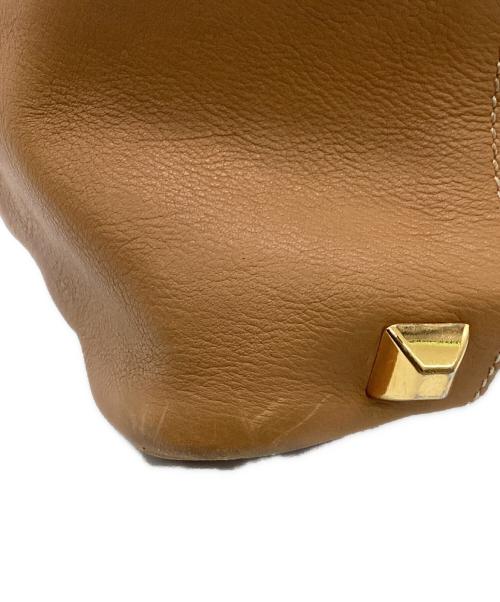 PRADA（プラダ）PRADA (プラダ) トートバッグ ブルー×ブラウンの古着・服飾アイテム