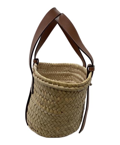 LOEWE（ロエベ）LOEWE (ロエベ) バスケットバッグ ブラウンの古着・服飾アイテム