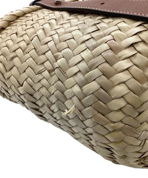 LOEWE（ロエベ）LOEWE (ロエベ) バスケットバッグ ブラウンの古着・服飾アイテム