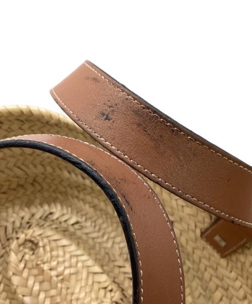 LOEWE（ロエベ）LOEWE (ロエベ) バスケットバッグ ブラウンの古着・服飾アイテム