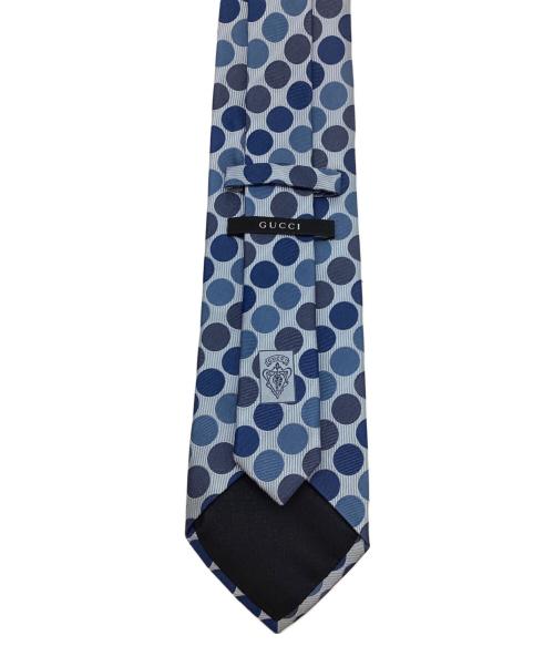 GUCCI（グッチ）GUCCI (グッチ) ネクタイ ブルー サイズ:freeの古着・服飾アイテム