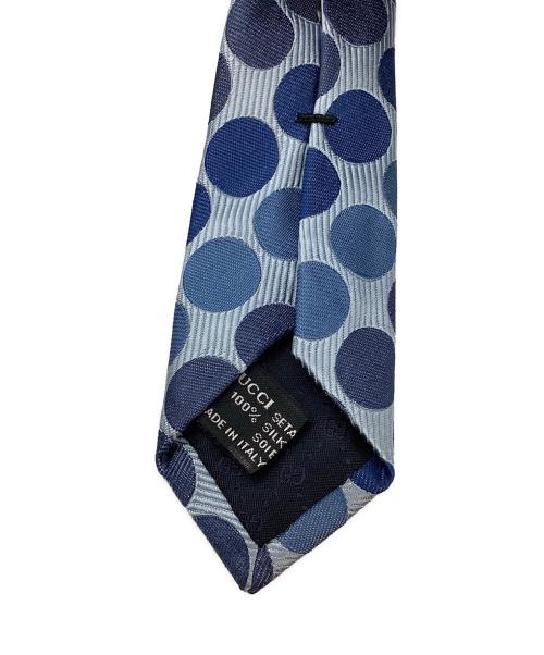 GUCCI（グッチ）GUCCI (グッチ) ネクタイ ブルー サイズ:freeの古着・服飾アイテム