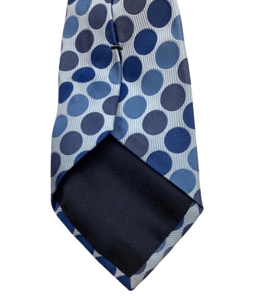 GUCCI（グッチ）GUCCI (グッチ) ネクタイ ブルー サイズ:freeの古着・服飾アイテム