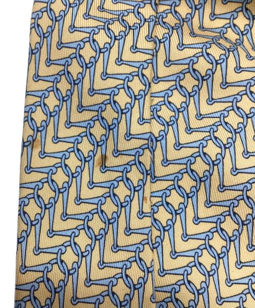 HERMES（エルメス）HERMES (エルメス) ネクタイ イエロー サイズ:-の古着・服飾アイテム