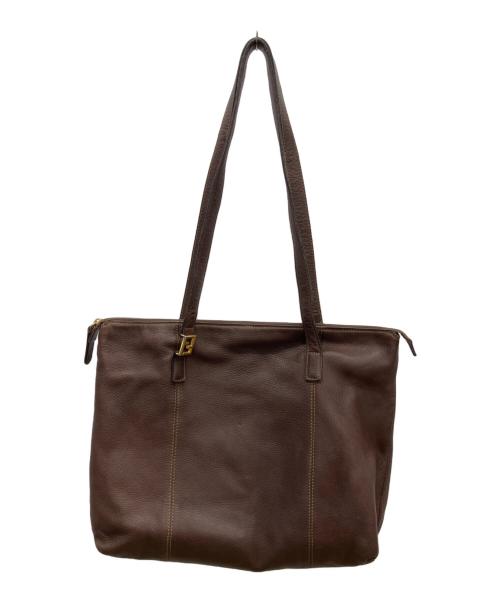 FENDI（フェンディ）FENDI (フェンディ) トートバッグ ブラウンの古着・服飾アイテム