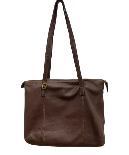 FENDI（フェンディ）FENDI (フェンディ) トートバッグ ブラウンの古着・服飾アイテム