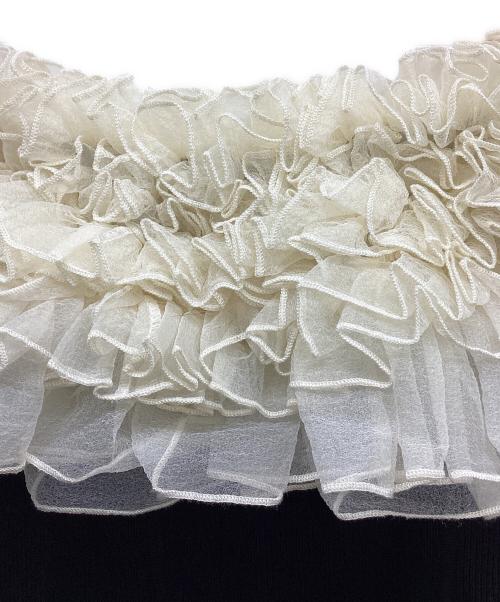 eimy istoire（エイミーイストワール）eimy istoire (エイミーイストワール) ノースリーブワンピース アイボリー×ブラック サイズ:free 未使用品の古着・服飾アイテム