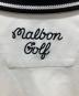 中古・古着 MALBON (マルボン) ゴルフウェア(トップス) ブラック×ホワイト サイズ:XL：6000円