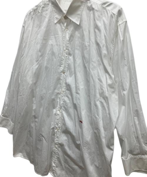 Maison Margiela（メゾンマルジェラ）Maison Margiela (メゾンマルジェラ) 長袖シャツ ホワイト サイズ:Lの古着・服飾アイテム