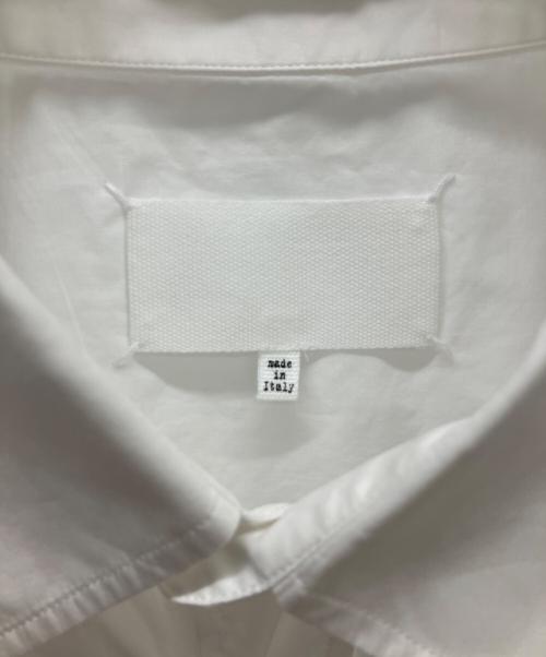 Maison Margiela（メゾンマルジェラ）Maison Margiela (メゾンマルジェラ) 長袖シャツ ホワイト サイズ:Lの古着・服飾アイテム