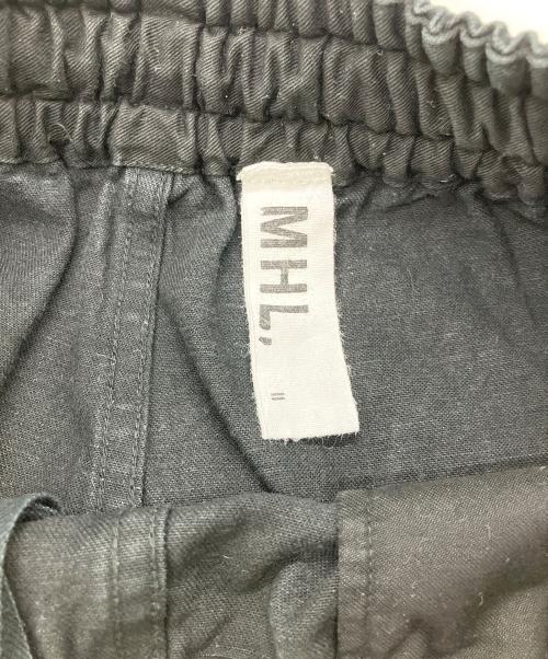 MHL（エムエイチエル）MHL (エムエイチエル) ハーフパンツ ブラック サイズ:Ⅱの古着・服飾アイテム