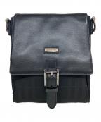 BURBERRY BLACK LABELバーバリーブラックレーベル）の古着「ショルダーバッグ」｜ブラック