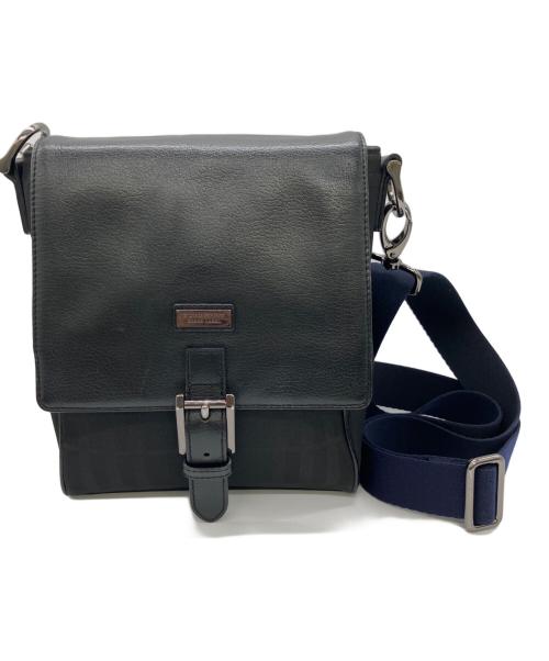 BURBERRY BLACK LABEL（バーバリーブラックレーベル）BURBERRY BLACK LABEL (バーバリーブラックレーベル) ショルダーバッグ ブラックの古着・服飾アイテム