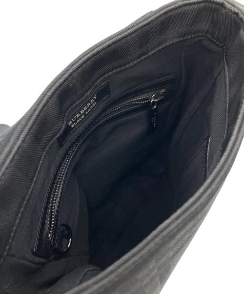 BURBERRY BLACK LABEL（バーバリーブラックレーベル）BURBERRY BLACK LABEL (バーバリーブラックレーベル) ショルダーバッグ ブラックの古着・服飾アイテム