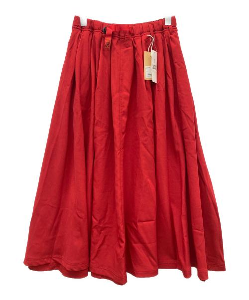 GRAMICCI（グラミチ）GRAMICCI (グラミチ) BEAMS BOY (ビームスボーイ) スカート レッド サイズ:FREE 未使用品の古着・服飾アイテム