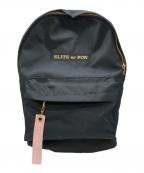 ELITE OR PONエリートオアポン）の古着「リュック」｜ブラック