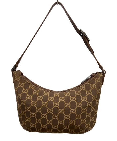 GUCCI（グッチ）GUCCI (グッチ) ハンドバッグ ブラウンの古着・服飾アイテム