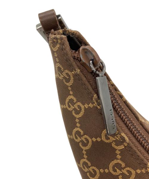 GUCCI（グッチ）GUCCI (グッチ) ハンドバッグ ブラウンの古着・服飾アイテム