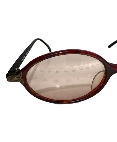 CHARMANT（シャルマン）CHARMANT (シャルマン) 眼鏡 レッドの古着・服飾アイテム