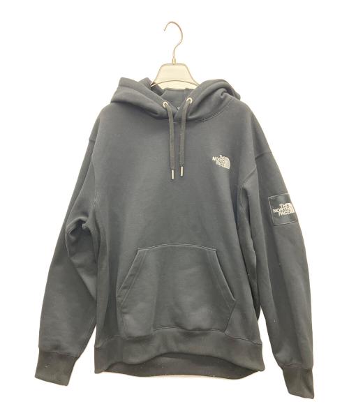 THE NORTH FACE（ザ ノース フェイス）THE NORTH FACE (ザ ノース フェイス) スクエア ロゴ フーディ ブラック サイズ:Lの古着・服飾アイテム