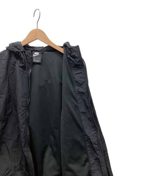 NIKE（ナイキ）NIKE (ナイキ) ナイロンジャケット ブラック サイズ:Lの古着・服飾アイテム