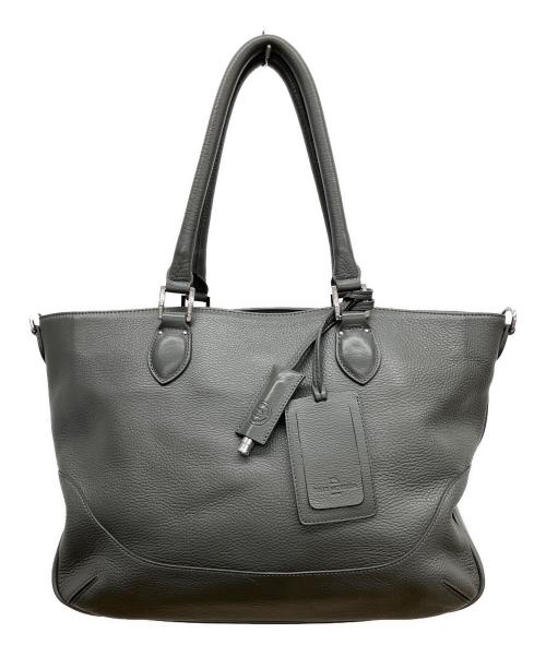 PELLE MORBIDA（ペッレモルビダ）PELLE MORBIDA (ペッレモルビダ) トートバッグ グレーの古着・服飾アイテム