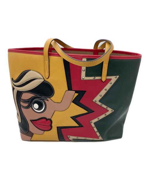 BRAUN BUFFEL（ブラウンビュッフェル）BRAUN BUFFEL (ブラウンビュッフェル) トートバッグ マルチカラーの古着・服飾アイテム