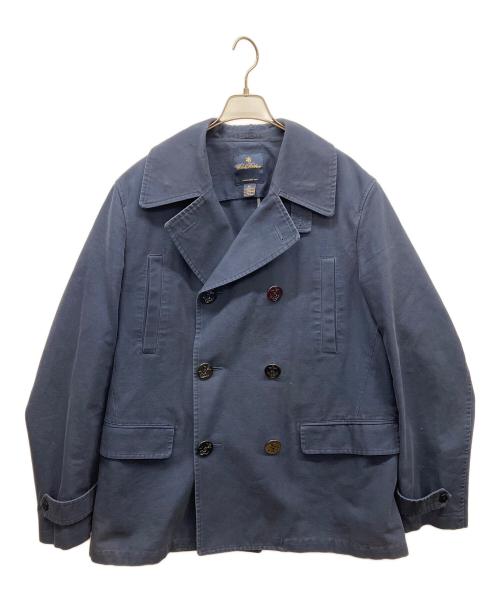 BROOKS BROTHERS（ブルックスブラザーズ）BROOKS BROTHERS (ブルックスブラザーズ) Pコート ネイビー サイズ:XLの古着・服飾アイテム
