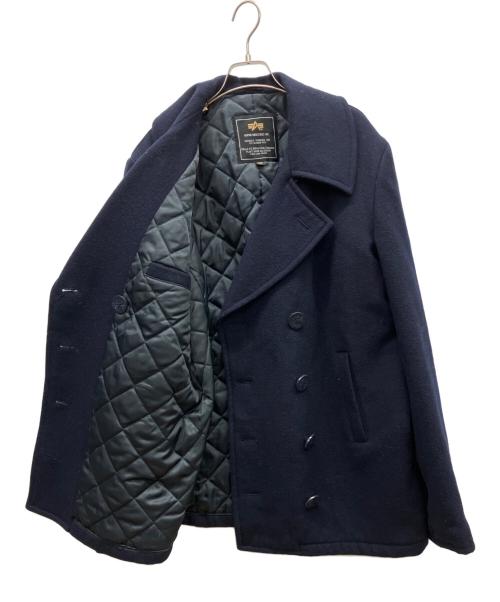 ALPHA（アルファ）ALPHA (アルファ) コート ネイビー サイズ:Ｌの古着・服飾アイテム