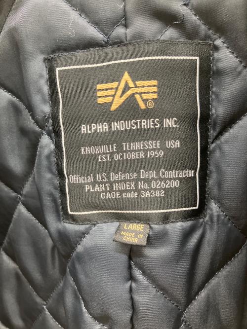 ALPHA（アルファ）ALPHA (アルファ) コート ネイビー サイズ:Ｌの古着・服飾アイテム