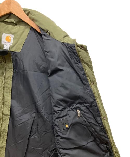 CarHartt（カーハート）CarHartt (カーハート) ダウンベスト グリーン サイズ:Lの古着・服飾アイテム