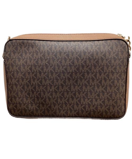MICHAEL KORS（マイケル・コース）MICHAEL KORS (マイケルコース) ショルダーバッグ ブラウンの古着・服飾アイテム