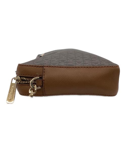 MICHAEL KORS（マイケル・コース）MICHAEL KORS (マイケルコース) ショルダーバッグ ブラウンの古着・服飾アイテム