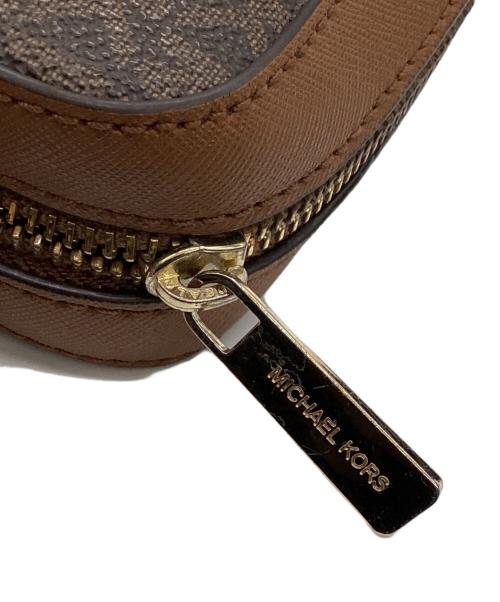 MICHAEL KORS（マイケル・コース）MICHAEL KORS (マイケルコース) ショルダーバッグ ブラウンの古着・服飾アイテム