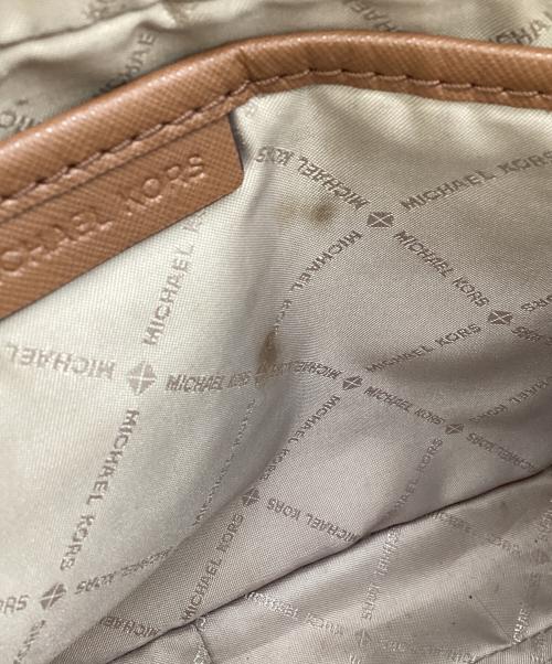MICHAEL KORS（マイケル・コース）MICHAEL KORS (マイケルコース) ショルダーバッグ ブラウンの古着・服飾アイテム