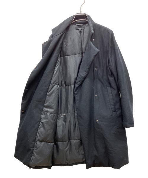 theory（セオリー）theory (セオリー) Wool PL Flannel Relaxed Trench ブラック サイズ:Sの古着・服飾アイテム