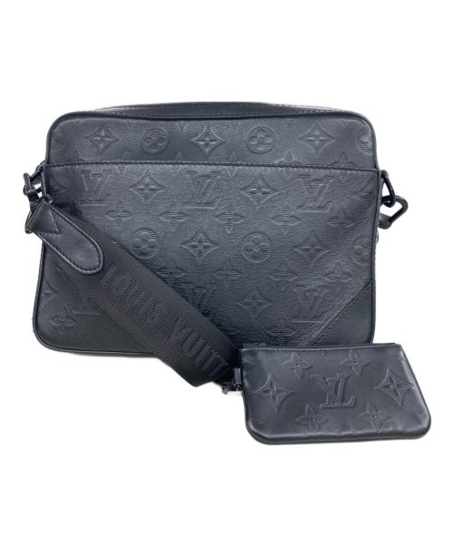 LOUIS VUITTON（ルイ ヴィトン）LOUIS VUITTON (ルイ ヴィトン) トリオ･メッセンジャー ブラックの古着・服飾アイテム