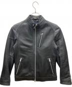 RATTLE TRAPラトルトラップ）の古着「レザージャケット」｜ブラック