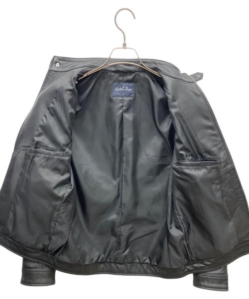 RATTLE TRAP（ラトルトラップ）RATTLE TRAP (ラトルトラップ) レザージャケット ブラック サイズ:Mの古着・服飾アイテム