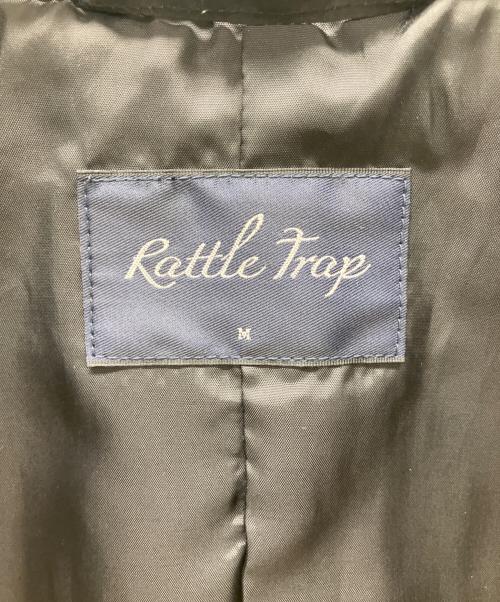 RATTLE TRAP（ラトルトラップ）RATTLE TRAP (ラトルトラップ) レザージャケット ブラック サイズ:Mの古着・服飾アイテム