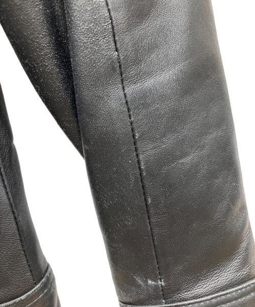 RATTLE TRAP（ラトルトラップ）RATTLE TRAP (ラトルトラップ) レザージャケット ブラック サイズ:Mの古着・服飾アイテム