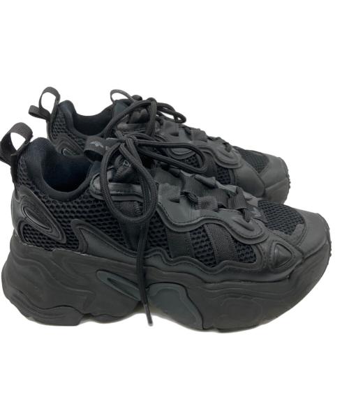 adidas（アディダス）adidas (アディダス) ローカットスニーカー ブラック サイズ:24cmの古着・服飾アイテム