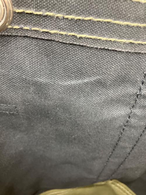 一澤製（イチザワセイ）一澤製 (イチザワセイ) トートバッグ ブラック×オリーブの古着・服飾アイテム