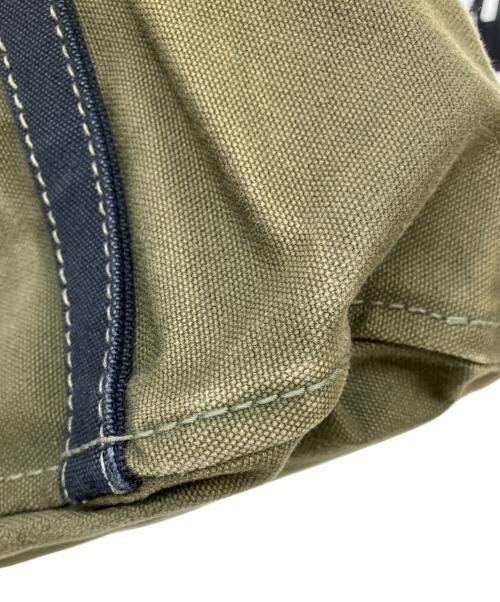 一澤製（イチザワセイ）一澤製 (イチザワセイ) トートバッグ ブラック×オリーブの古着・服飾アイテム