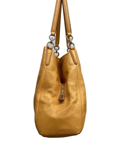 COACH（コーチ）COACH (コーチ) ハンドバッグ イエローの古着・服飾アイテム