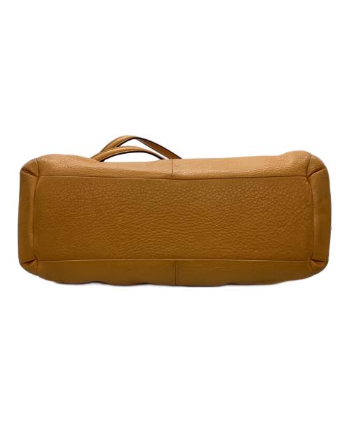 COACH（コーチ）COACH (コーチ) ハンドバッグ イエローの古着・服飾アイテム